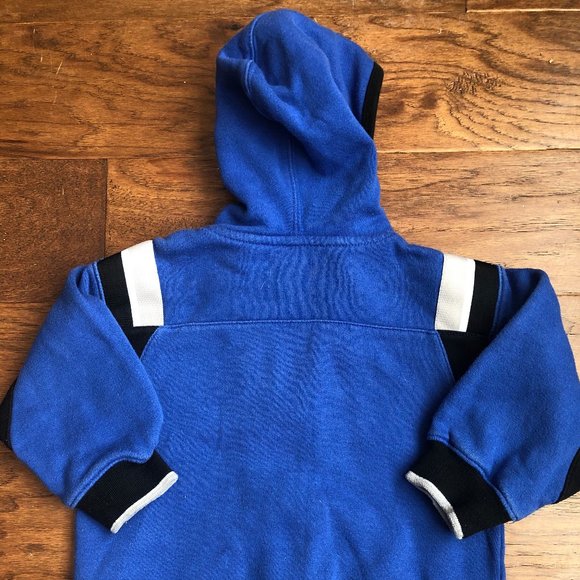 Nike Zip-up Sweatshirt Hoodie, Blue - Picture 2 of 5